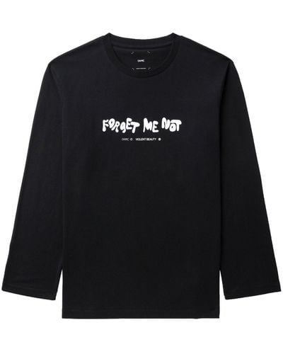 OAMC Camiseta Hurricane - Negro