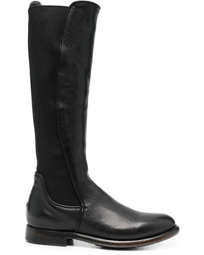 Silvano Sassetti Bottes en cuir - Noir