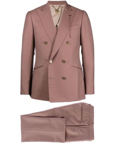 Maurizio Miri Double-breasted Suit - Pink