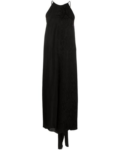 Uma Wang Adore パターンジャカード ドレス - ブラック