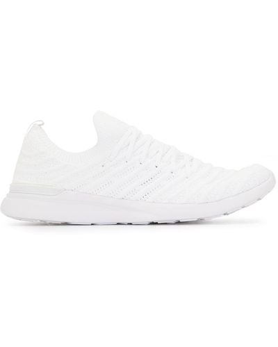Athletic Propulsion Labs Techloom Wave Knitted Sneakers - White