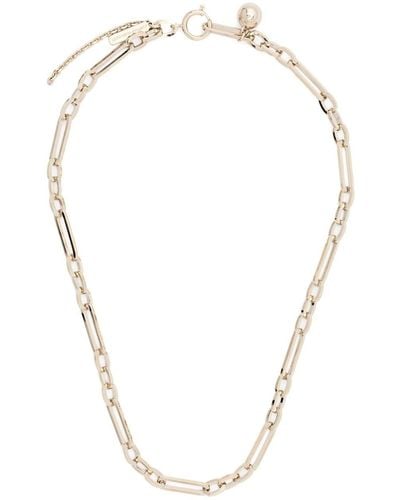Justine Clenquet Ali Trombone-chain Necklace - Metallic