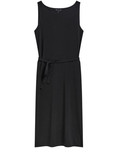 agnès b. Storm Boat-neck Dress - Black