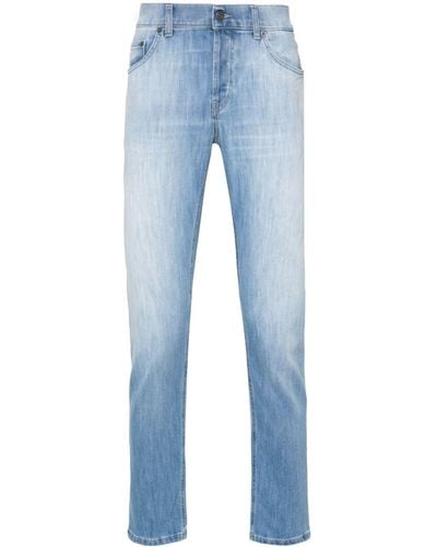 Dondup Mius Slim-fit Jeans - Blue