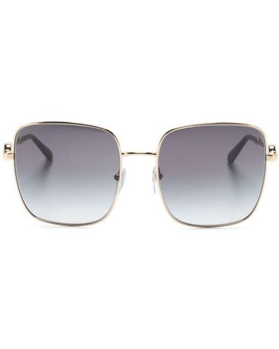 BVLGARI Oversize-frame Sunglasses - Grey