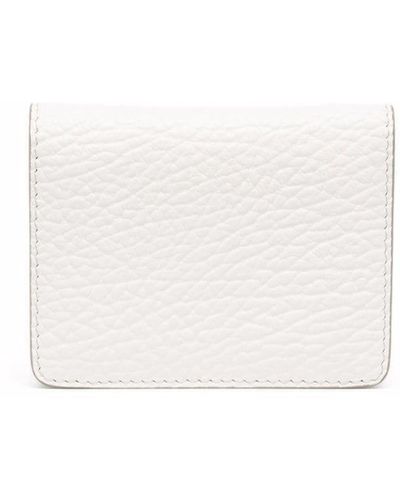 Maison Margiela Wallet With Four Stitches - White
