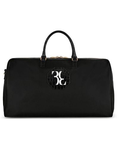 Billionaire Reisetasche mit Logo-Print - Schwarz