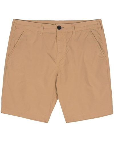 PS by Paul Smith Organic-cotton Bermuda Shorts - Natural