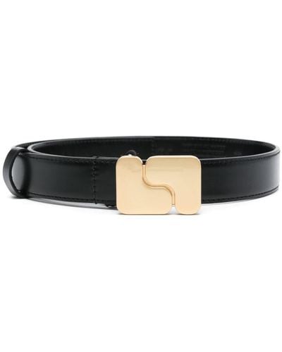 Soeur Ninon Leather Belt - Black