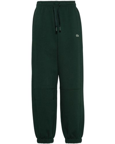 Lacoste Pantalones de chándal con parche del logo - Verde