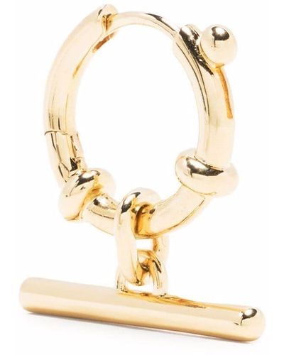 養 様MARIA BLACK LIV HOOP EARRING | colegiochevalier.com.br