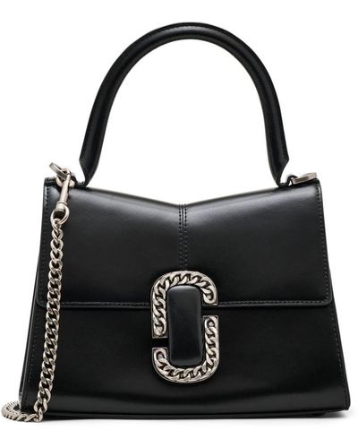 Marc Jacobs Sac à main The St. Marc en cuir - Noir