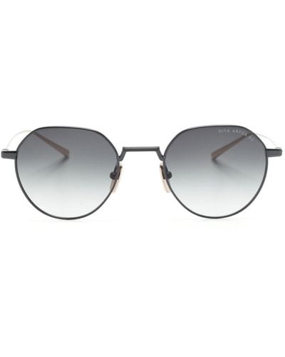 Dita Eyewear Artoa 82 Round-frame Sunglasses - Gray