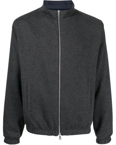 N.Peal Cashmere Knitted Cashmere-blend Jacket - Black