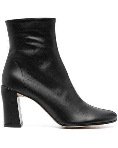 BY FAR Vlada 90mm Ankle Boots - Black