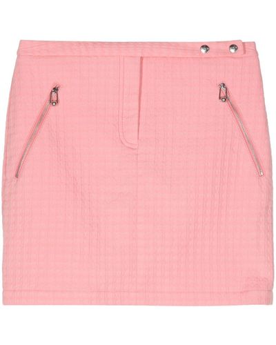 Ports 1961 Polka-dot Jacquard Mini-skirt - Pink