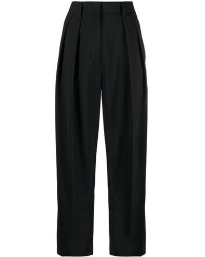 Maje Tailored High-waisted Pants - Black