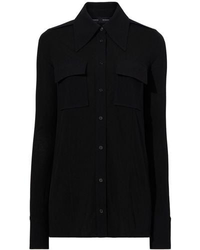 Proenza Schouler Camisa con botones - Negro