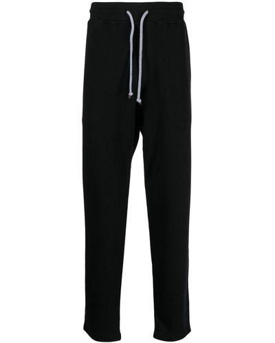 Brunello Cucinelli Pantalones de chándal ajustados - Negro
