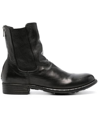 Officine Creative Calixte 30mm Leather Ankle Boots - Black