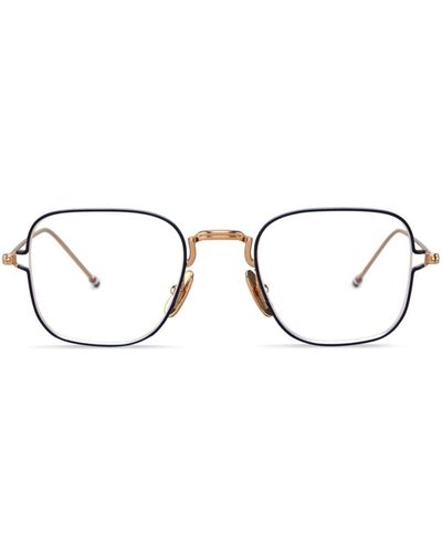 Thom Browne スクエア眼鏡フレーム - マルチカラー