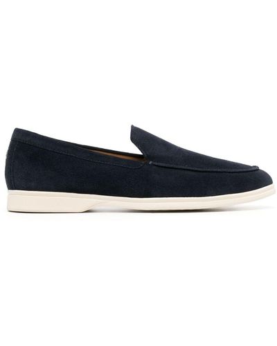 Henderson Sirena Suede Boat Shoes - Blue