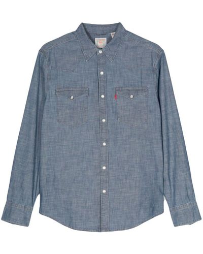 Levi's Barstow Western Denim Shirt - Blue