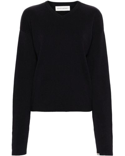 Extreme Cashmere N°336 ninety Pullover - Schwarz