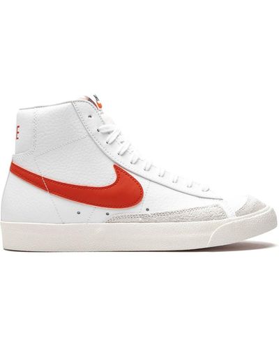 Nike Blazer Mid '77 Vintage "mantra Orange" Trainers - White