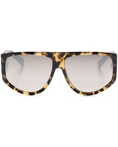 Missoni D-frame Tortoiseshell-effect Sunglasses - Natural