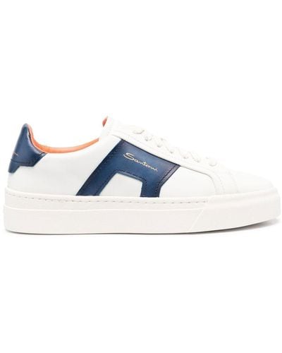 Santoni Dbs1 Low-top Sneakers - Blue