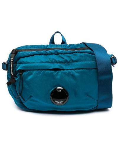 C.P. Company Lens-detail Padded Shoulder Bag - Blue