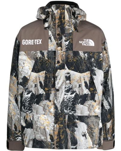 The North Face Gore-tex Mountain Hooded Jacket - Grey