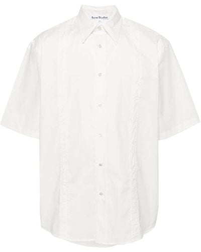 Acne Studios Kurzärmeliges Hemd - Weiß