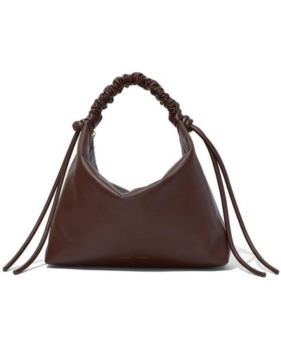 Proenza Schouler Medium Drawstring Leather Shoulder Bag - Brown