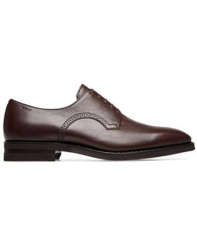 Bally Scrible Oxford Shoes - Brown