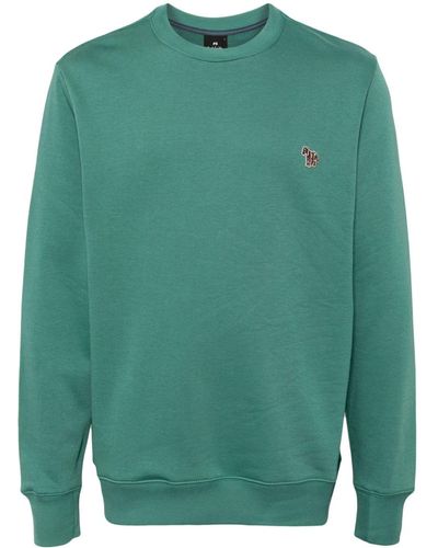PS by Paul Smith Logo-embroidered Sweatshirt - Green