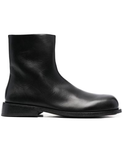 Marsèll Side-zip Ankle Boots - Black