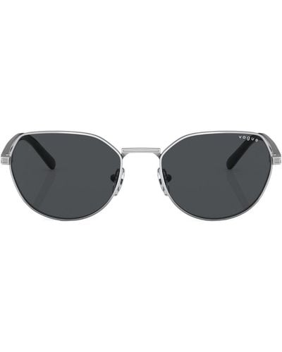 Vogue Eyewear Silver-plated Sunglasses - Gray