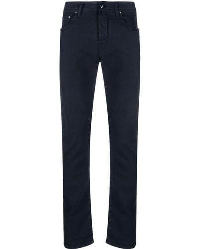 Jacob Cohen Jeans slim con applicazione - Blu