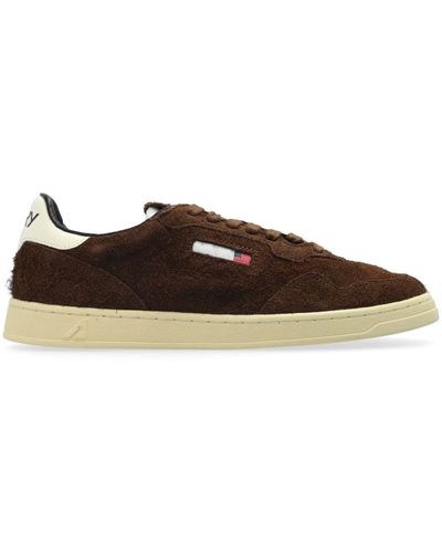 Autry Medalist Suede Trainers - Brown
