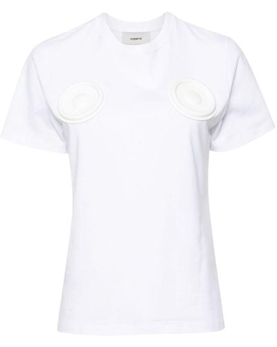 Coperni Speakers T-Shirt - Weiß