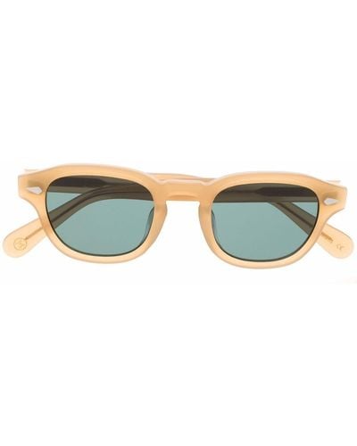 Lesca Posh Square-frame Sunglasses - Multicolour