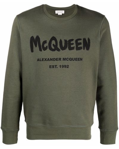 Alexander McQueen Logo Sweatshirt - Green