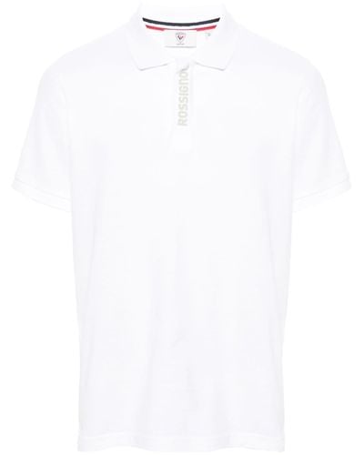 Rossignol Poloshirt mit Logo-Streifen - Weiß
