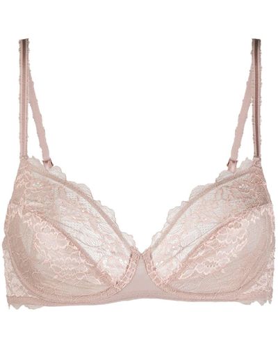 Wacoal Lace Perfection Underwired Bra - Pink