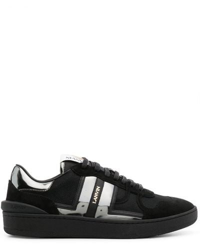 Lanvin Clay Lace-up Trainers - Black