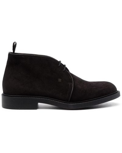 Fratelli Rossetti Suede Chukka Boots - Black