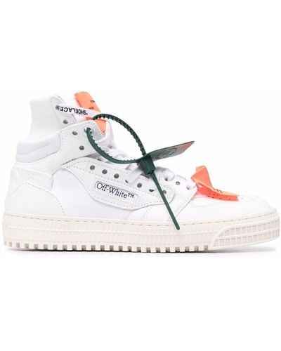 Off-White c/o Virgil Abloh Off White '3.0 Off Court' Sneakers - Wit