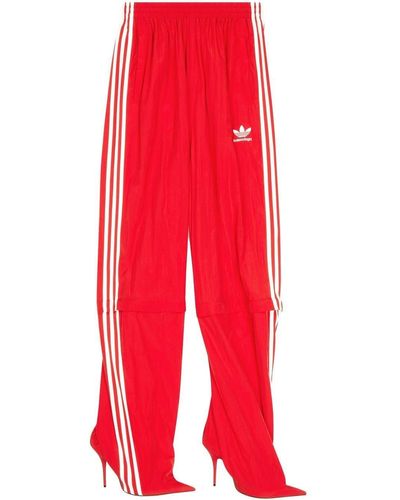 Balenciaga Pantalones de chándal Pantashoes de x adidas - Rojo